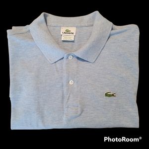 LACOSTE men's two button polo